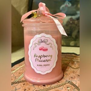 Bloom + Prosper Raspberry Macaron Scented Candle 15.7oz
